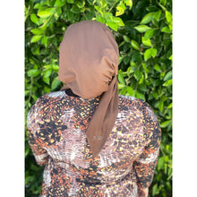 TLTL Swim Pretied Non-Slip - Cocoa-Swim Pretied-The Little Tichel Lady