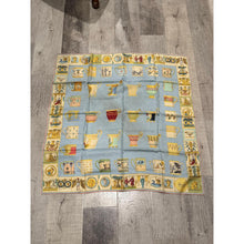 Gucci Authentic Vintage Designer Headscarf, Teacups & Cherubs-Designer headscarf-The Little Tichel Lady