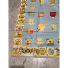Gucci Authentic Vintage Designer Headscarf, Teacups & Cherubs-Designer headscarf-The Little Tichel Lady