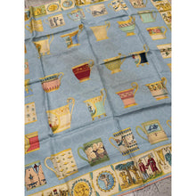 Gucci Authentic Vintage Designer Headscarf, Teacups & Cherubs-Designer headscarf-The Little Tichel Lady
