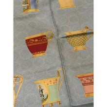 Gucci Authentic Vintage Designer Headscarf, Teacups & Cherubs-Designer headscarf-The Little Tichel Lady