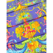 Gucci Authentic Vintage Designer Headscarf, Royal Flora-Designer headscarf-The Little Tichel Lady