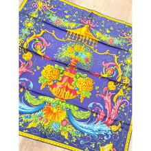 Gucci Authentic Vintage Designer Headscarf, Royal Flora-Designer headscarf-The Little Tichel Lady