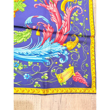 Gucci Authentic Vintage Designer Headscarf, Royal Flora-Designer headscarf-The Little Tichel Lady