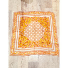 Dior Authentic Designer Headscarf, Baroque Polka Dots-Designer headscarf-The Little Tichel Lady