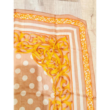 Dior Authentic Designer Headscarf, Baroque Polka Dots-Designer headscarf-The Little Tichel Lady