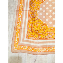 Dior Authentic Designer Headscarf, Baroque Polka Dots-Designer headscarf-The Little Tichel Lady