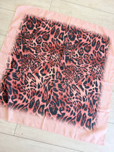 Leopard Print Square Tichel - Neutral-square-The Little Tichel Lady