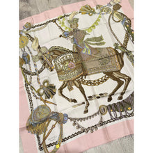 Hermes Authentic Vintage Designer Headscarf, Le Timbalier-Designer headscarf-The Little Tichel Lady
