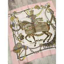 Hermes Authentic Vintage Designer Headscarf, Le Timbalier-Designer headscarf-The Little Tichel Lady