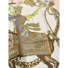 Hermes Authentic Vintage Designer Headscarf, Le Timbalier-Designer headscarf-The Little Tichel Lady