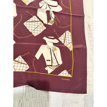 Chanel Authentic Vintage Designer Headscarf, Coco Chanel-Designer headscarf-The Little Tichel Lady