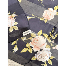 YSL Authentic Vintage Designer Headscarf, Floral Bloom-Designer headscarf-The Little Tichel Lady