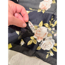 YSL Authentic Vintage Designer Headscarf, Floral Bloom-Designer headscarf-The Little Tichel Lady