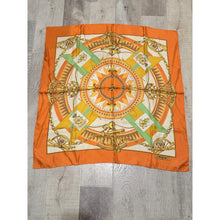 Lancel Authentic Vintage Designer Headscarf, Nautical Print-Designer headscarf-The Little Tichel Lady