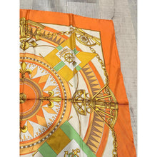Lancel Authentic Vintage Designer Headscarf, Nautical Print-Designer headscarf-The Little Tichel Lady