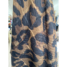 Israeli Voluminous Print Wrap - Latte-Long Wrap-The Little Tichel Lady