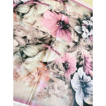 Heirloom Bloom Square Tichel - Lavender/Purple-square-The Little Tichel Lady