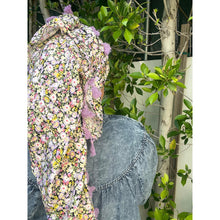 Israeli Tassel Embroidered Very Large Square - Gorgeous Floral-Squares-The Little Tichel Lady