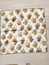 Turkish Satin Square Prints - Paint Strokes