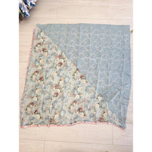 Exquisite Oversized Luxe Square - Muted Seafoam & Rose Gold-Squares-The Little Tichel Lady
