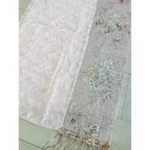 Exquisite Sequins & Floral Headwrap - Pink-Long Wrap-The Little Tichel Lady