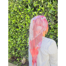 Exquisite Oversized Luxe Square - Pink/Purple Floral Watercolor-Squares-The Little Tichel Lady