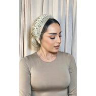 Avigail Lahiani - Slip-on & tie, Champagne/Pale Gold-Specialty Items-The Little Tichel Lady