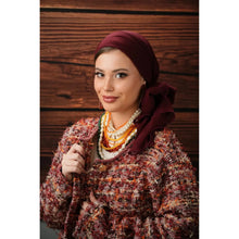 Rinati Lakel - Yomi, Burgundy-Specialty Items-The Little Tichel Lady