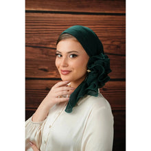 Rinati Lakel - Yomi, Hunter Green-Specialty Items-The Little Tichel Lady