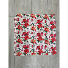 Large Israeli Cotton Square Tichel - Poppy Floral Print-Squares-The Little Tichel Lady