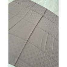 Inspired F Print Monogram Square - Taupe-Squares-The Little Tichel Lady