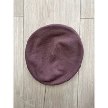 Front Pleated Cotton Beret - Mauve-Berets/ Snoods-The Little Tichel Lady