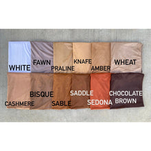 Faux Suede Stretchy Head Wraps - Neutrals-Long Wrap-The Little Tichel Lady