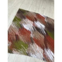 Splash of Brilliance Turkish Cotton Textured Square - Brown/Rust/Olive-Squares-The Little Tichel Lady