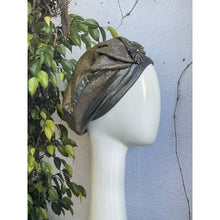 Embellished Hat - Size #1 Dark Silver-Hat-The Little Tichel Lady