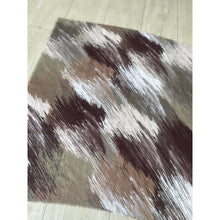 Splash of Brilliance Turkish Cotton Textured Square - Taupe/White/Brown-Squares-The Little Tichel Lady