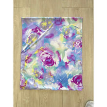 Watercolor Rose Print Wrap-Long Wrap-The Little Tichel Lady