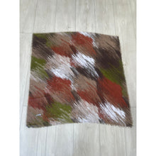 Splash of Brilliance Turkish Cotton Textured Square - Brown/Rust/Olive-Squares-The Little Tichel Lady