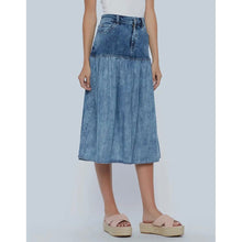 Sway Denim Midi Skirt-skirt-The Little Tichel Lady
