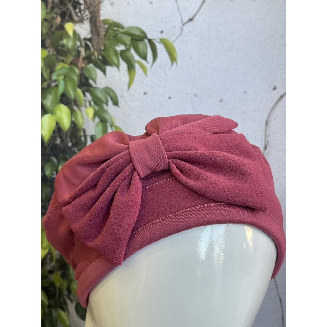 Embellished Hat - Size #2 Rose Bow-Hat-The Little Tichel Lady
