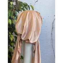 Embellished Metallic Pretied - Rose-pretieds-The Little Tichel Lady