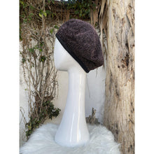 Embellished Hat - Size #2 Black/Pink Metallic-Hat-The Little Tichel Lady