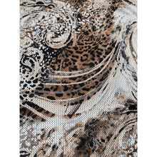 Flowing Print Neutral Textured Wrap-Long Wrap-The Little Tichel Lady