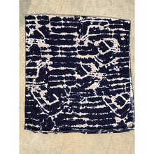 Navy Tie-Dye Wrap-Long Wrap-The Little Tichel Lady