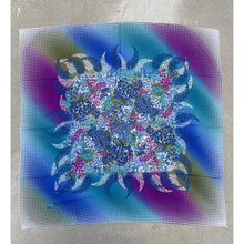 Rays of Color Turkish Cotton Print Square Tichels-Squares-The Little Tichel Lady