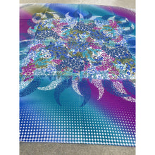 Rays of Color Turkish Cotton Print Square Tichels-Squares-The Little Tichel Lady