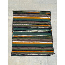 Striped Delight Headwrap - Green/Neutral Blend-Long Wrap-The Little Tichel Lady