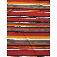 Striped Delight Headwrap - Rust/Neutral Blend-Long Wrap-The Little Tichel Lady