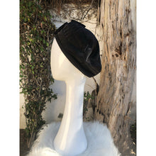 Embellished Hat - Size #1 Black Bow-Hat-The Little Tichel Lady